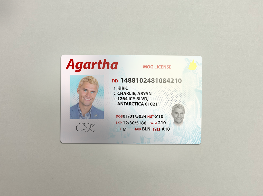 Agartha Mog License