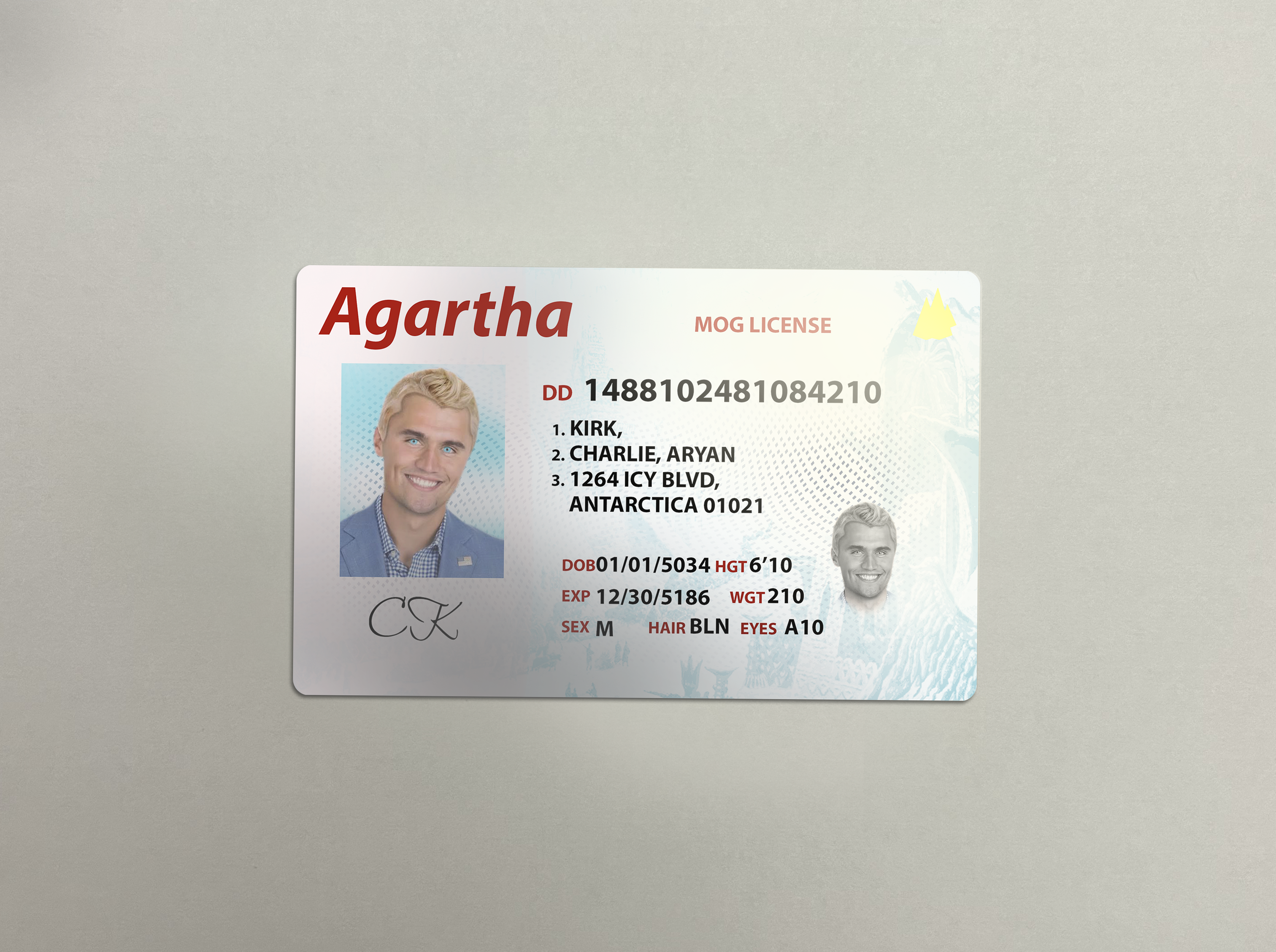 Agartha Mog License