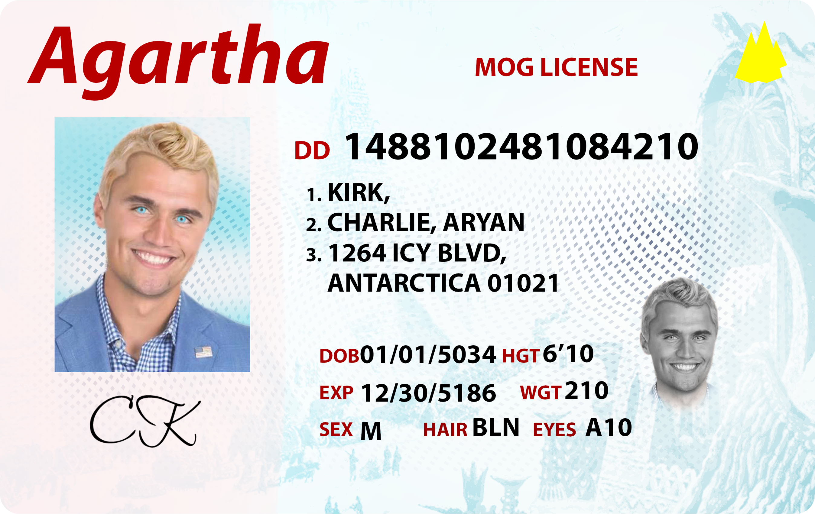 Agartha Mog License